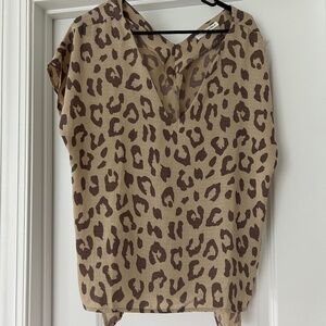 Caramela Leopard/ Jaguar Print Top